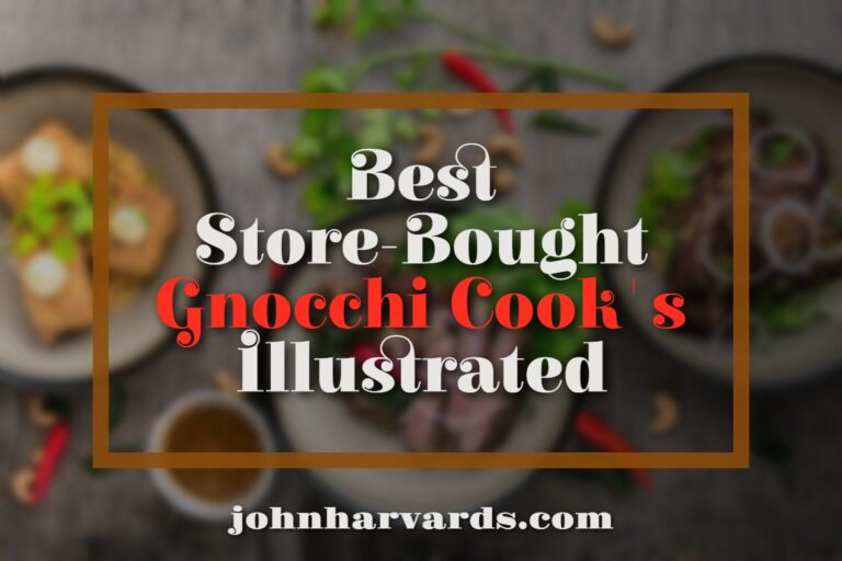 Best Store-Bought Gnocchi Cook's Illustrated