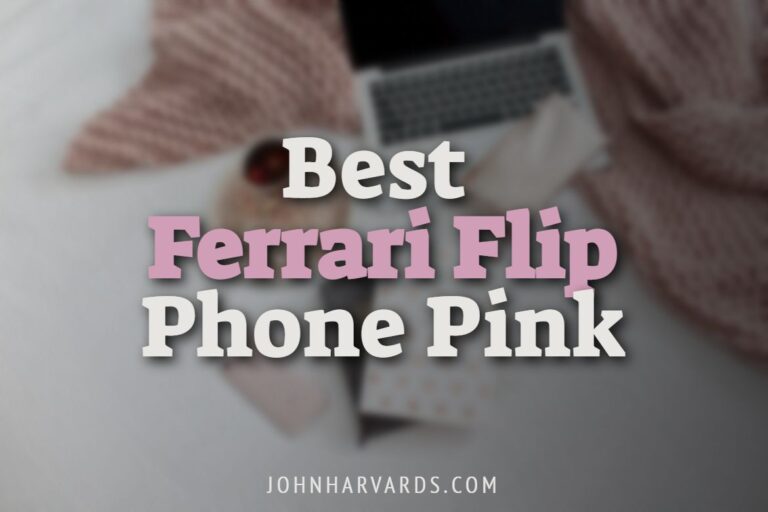 Best Ferrari Flip Phone Pink