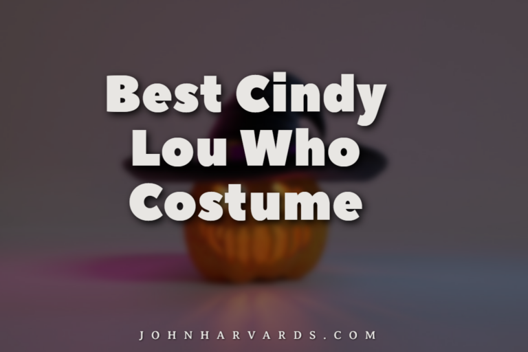 Best Cindy Lou Who Costume