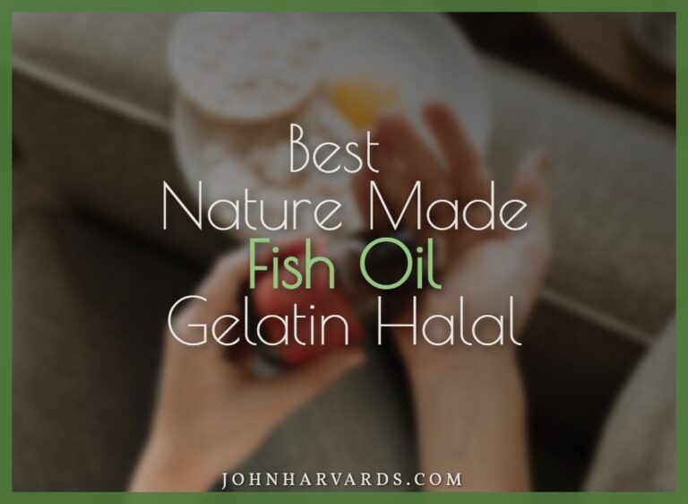 Best Nature Made Fish Oil Gelatin Halal