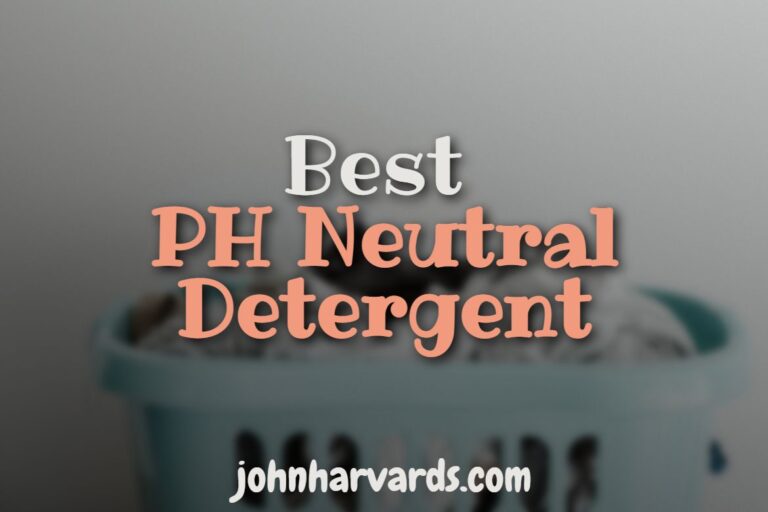 Best Ph Neutral Detergent