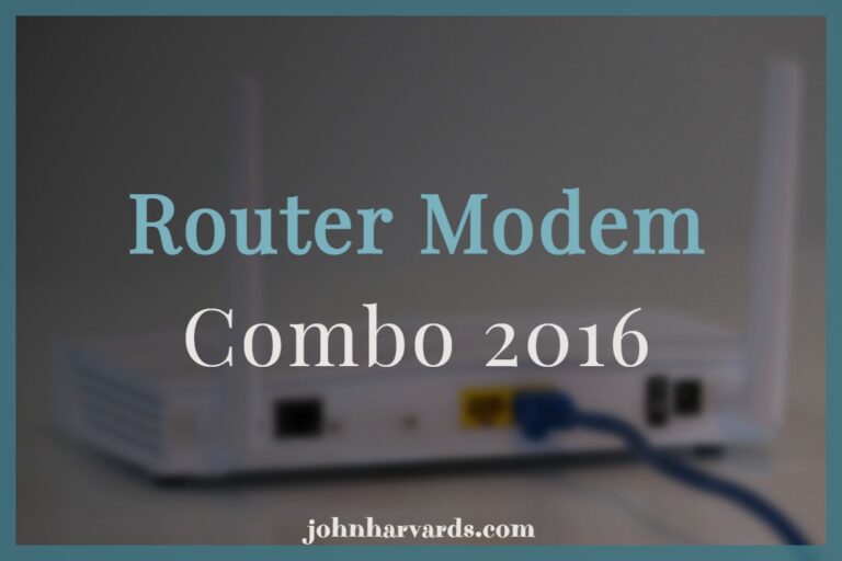 Router Modem Combo 2016