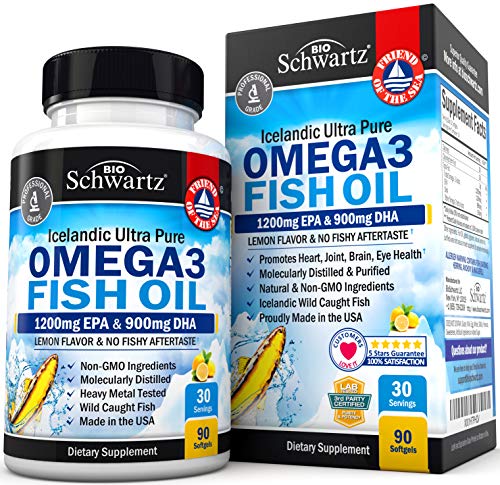 Top 10 Best Pure Omega 3 With Fish Oil No Burps - Our Recommended