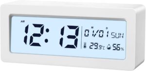 AMIR Projection Clock, FM Radio with Alarm Clock