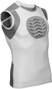 Exxact Sports Baseball/Softball Chest Protector Padded Shirt Compression Jersey