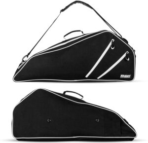 Fitdom Black Tennis Racket Bag