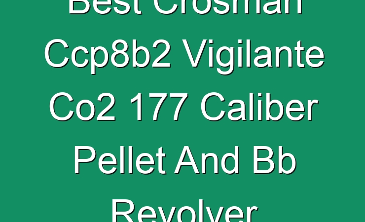 Best Crosman Ccp B Vigilante Co Caliber Pellet And Bb Revolver