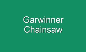 Garwinner Chainsaw [August 2022] - JohnHarvards
