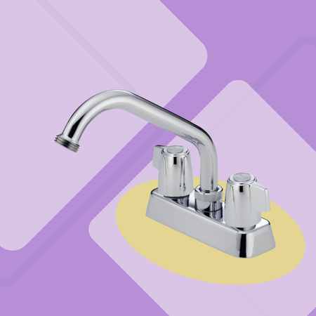 Unbeatable 2-Handle Centerset Utility Sink Faucet