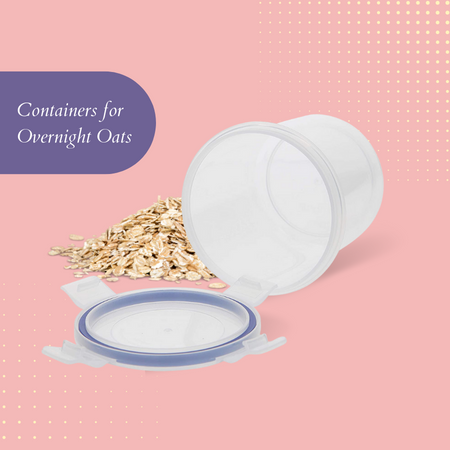 Mongsterware Simple Overnight Oats Container