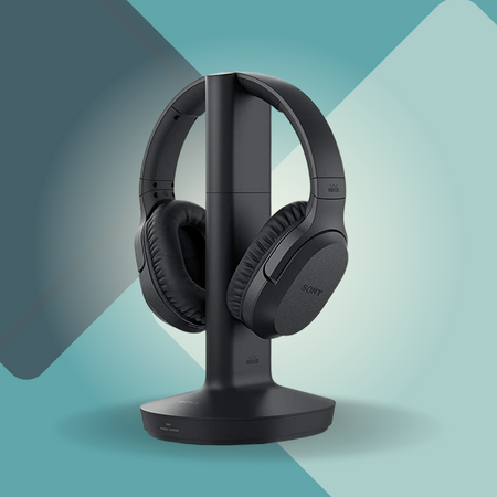 Sony Wireless Headphones (Rf400r) With Transmitter Dock